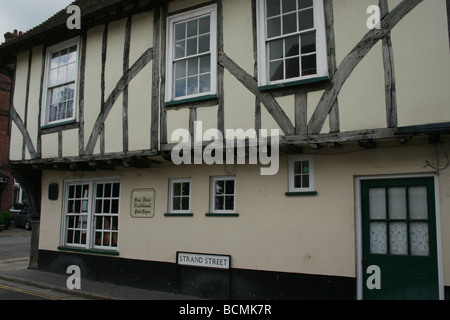 Typische mittelalterliche Haus in Strand Street, Sandwich Stockfoto