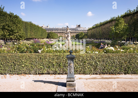 Jardin du Palais Royal, Paris, Frankreich Stockfoto