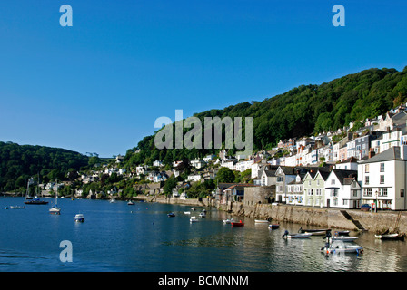 die historischen Bayards Cove am Dartmouth in Devon, Großbritannien Stockfoto