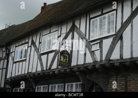 Sechzehnten Jahrhundert Weber Haus in The Strand, Sandwich Stockfoto