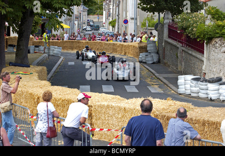 Bressuire Display und Rennsport Oldtimerveranstaltung in Frankreich Stockfoto