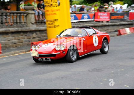 Klassische 1966 Sovam Sportwagenrennen in Bressuire-Oldtimer anzeigen und race Event in Frankreich Stockfoto