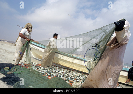 Oman al Khaluf Fischer Stockfoto