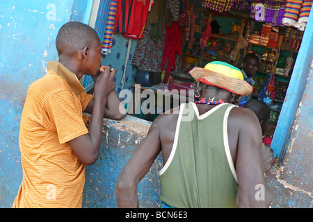 Äthiopien-Omo Tal Turmi Hamer Stamm Stockfoto