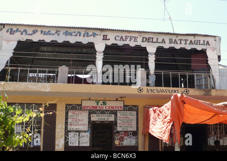 Äthiopien Adua Adwa il Caffè della Battaglia Stockfoto