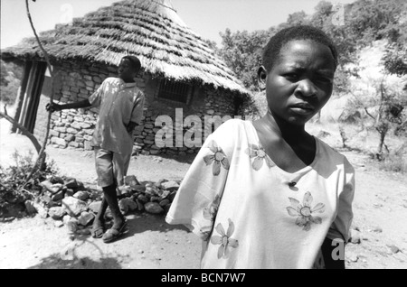 Sudan Nuba Berge Süd-kordofan Stockfoto