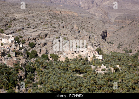 Oman misfah Stockfoto