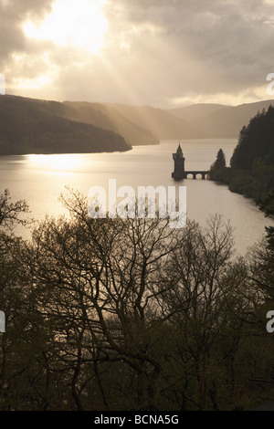 Lake Vyrnwy Powys, Wales Cymru UK Großbritannien GB Großbritannien britische Inseln Stockfoto