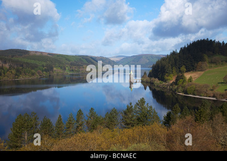 Lake Vyrnwy Powys, Wales Cymru UK Großbritannien GB Großbritannien britische Inseln Stockfoto