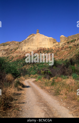 Italien, Basilicata, Nationalpark Pollino, Pfad Stockfoto