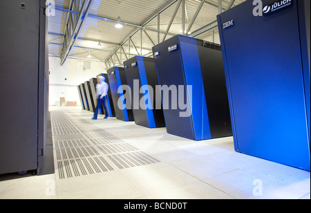 Supercomputer Jugene Forscher aller Disziplinen der Supercomputer verwenden, um herauszufinden, wie das Klima changin ist Stockfoto