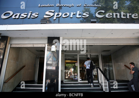 Sportzentrum Oase im Zentrum von London Stockfoto