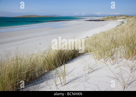 Dünen bei Traigh Hornais North Uist Stockfoto
