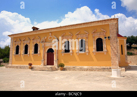 Die Kirche der Panagia Kerkotissa Kirche unserer Dame Keri Village Zante Griechenland ionische Insel Zakynthos EU Europäische Union Stockfoto