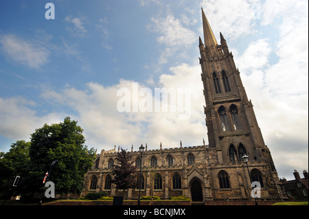 St James Kirche Louth hat des höchste Turms in England anglikanische Pfarrkirche, der Lincolnshire steigen begann hier Stockfoto