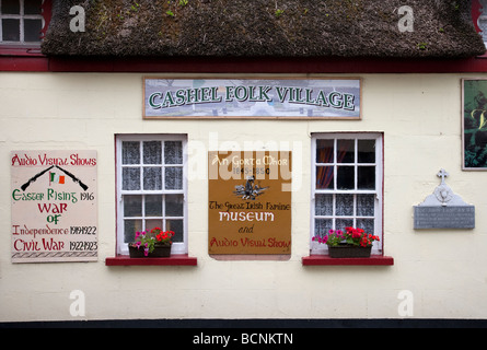 Cashel Volksmuseum, County Tipperary, Irland Stockfoto