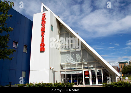 Sensation Robotic und Biotech das Messezentrum in Dundee, Großbritannien Stockfoto