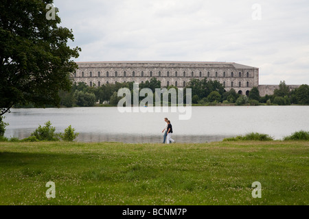 Nazi-Partei Rallye Gelände DoumentationCentre Ausstellung Stockfoto