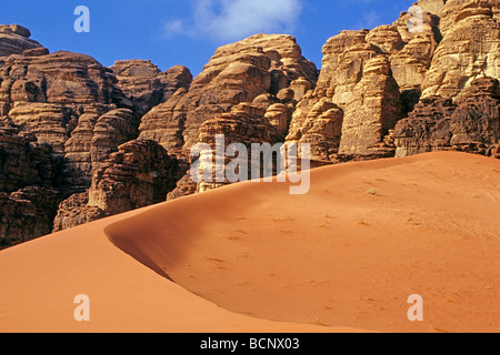 Saudi Arabien-Nefud-Wüste Stockfoto