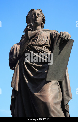 Statue am Holborn Viaduct City of London England UK Stockfoto