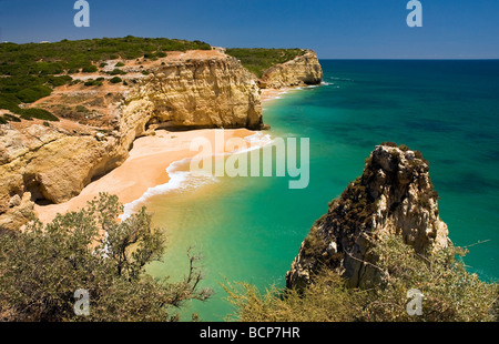 Dos Torrados Strand, Algarve, Portugal. Stockfoto