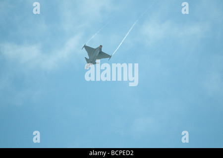 Fairford Airshow Sonntag 2009 Saab Gripen F7 JAS39C, schwedische Luftwaffe Stockfoto