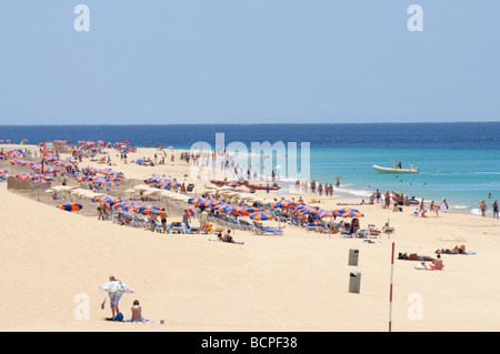 Playa del Matorral, Kanarischen Insel Fuerteventura, Spanien Stockfoto