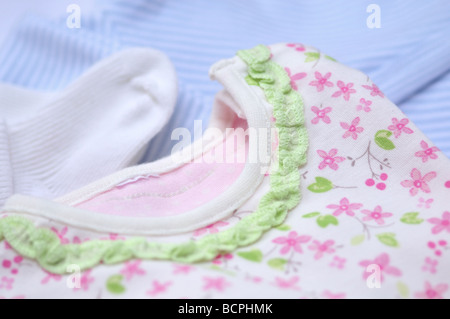 Detail-Erfassung von Babykleidung Mädchen Stockfoto