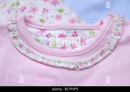 Detail-Erfassung von Babykleidung Mädchen Stockfoto