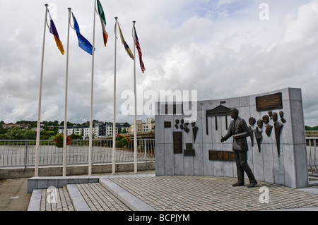 John F Kennedy Memorial in New Ross, County Wexford, Irland. Stockfoto