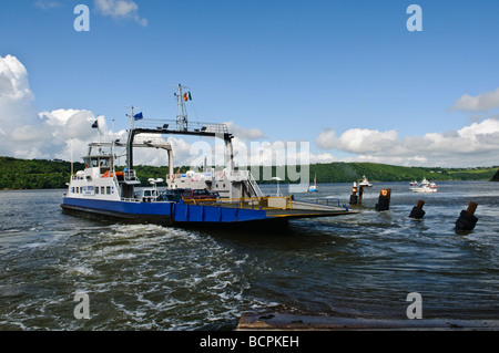 Passage Ost Auto Fähre, Ballhack, County Wexford verlinken Passage East, Grafschaft Waterford Stockfoto