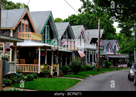 Oak Bluffs auf Martha's Vinyard aus Cape Cod Küste, Massachusettes, New England, USA, 2009 Stockfoto