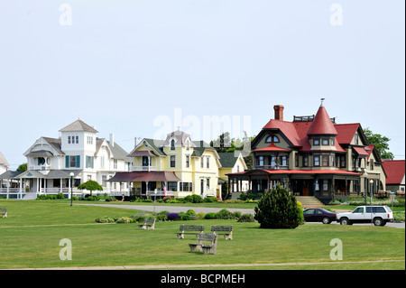 Oak Bluffs auf Martha's Vinyard aus Cape Cod Küste, Massachusettes, New England, USA, 2009 Stockfoto