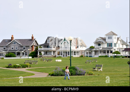 Oak Bluffs auf Martha's Vinyard aus Cape Cod Küste, Massachusettes, New England, USA, 2009 Stockfoto