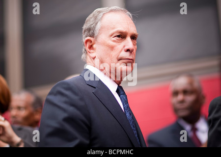 New Yorks Bürgermeister Mike Bloomberg in New York USA 15. Mai 2009 Stockfoto