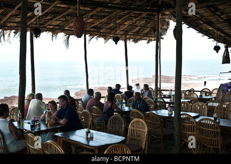 Anjuna wöchentliche Hippie-Flohmarkt Goa Indien Stockfoto