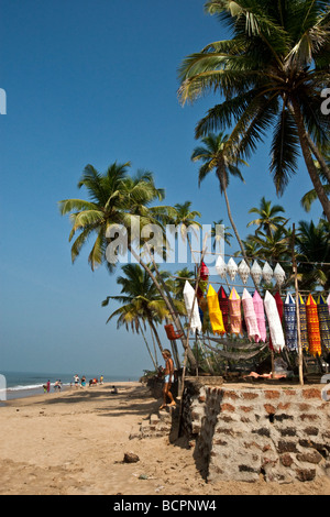 Anjuna wöchentliche Hippie-Flohmarkt Goa Indien Stockfoto