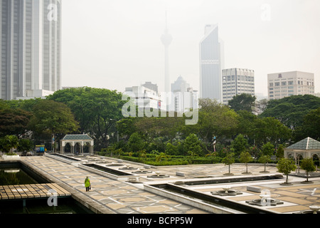 Die Gründe der nationalen Moschee in Kuala Lumpur, Malaysia Stockfoto