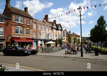 Henley auf Themse Oxfordshire England UK Stadtzentrum Stockfoto