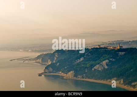 Conero Regionalpark Ancona Italien Stockfoto