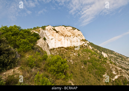 Conero Regionalpark Ancona Italien Stockfoto