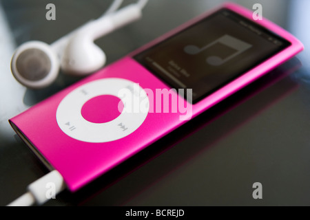 Ipod Nano Pink Stockfoto