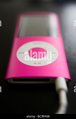 Pink Ipod nano Stockfoto