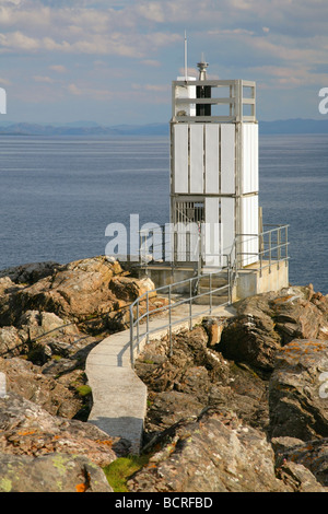 Punkt des Sleat Leuchtturm, Isle Of Skye, Schottland. Stockfoto
