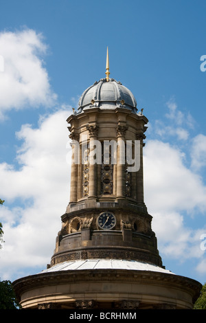 Saltaire industrielle World Heritage Site, West Yorkshire. Reformierte Kirche vereint. Stockfoto