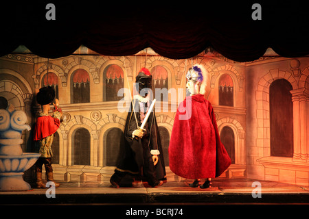 Don Giovanni der Oper mit Marionetten Standort Prag National Marionette Theatre Stockfoto