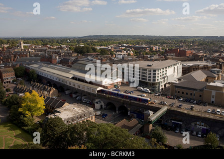 Windsor Station aus der Luft Stockfoto