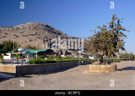 Lothiarika in der Nähe von Lardos Rhodos-Dodekanes-Inseln Griechenland Stockfoto