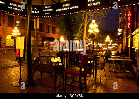 Gastown Vancouver British Columbia Kanada Stockfoto