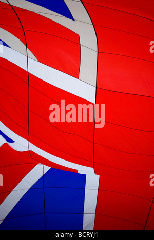 Partielle Union Jack Stockfoto